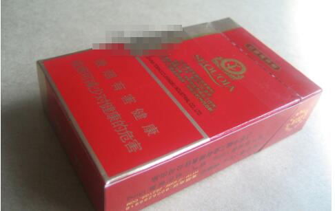 高档香烟的烟标