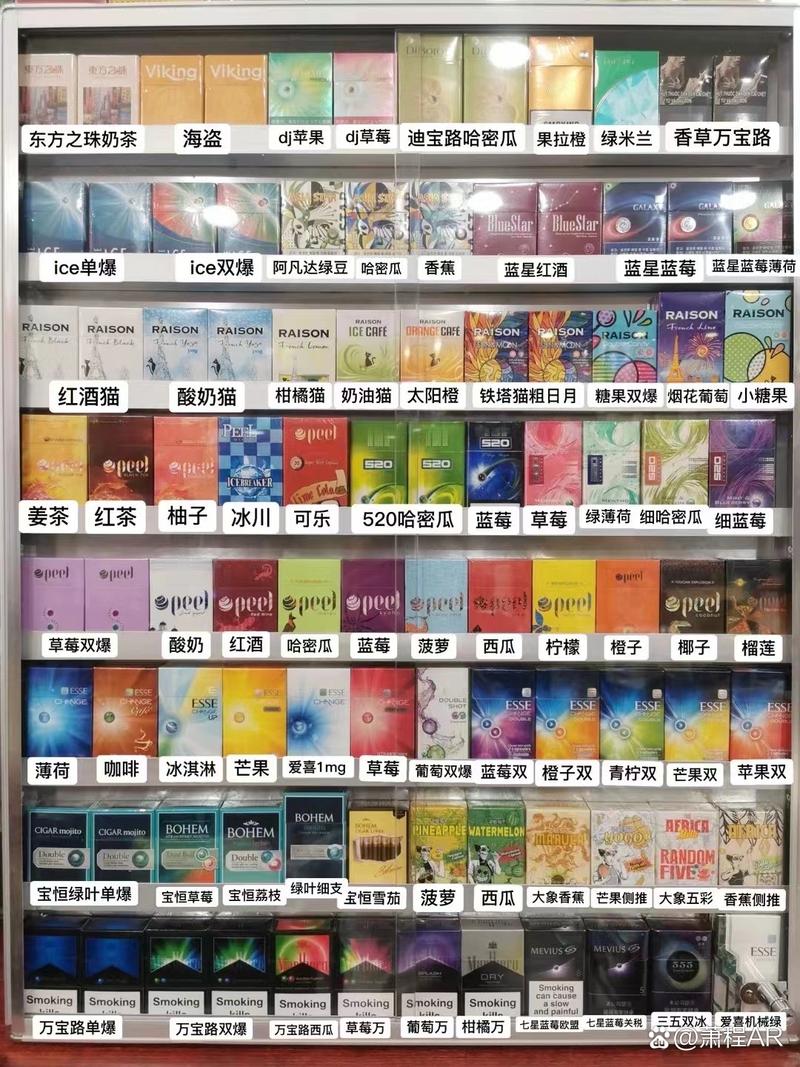 外烟品牌标志12种颜色(外烟品牌标志12种颜色是什么)